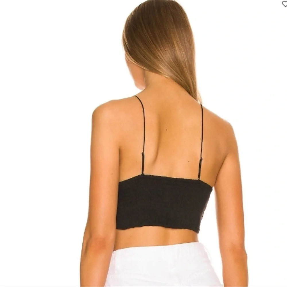 NWT Free People Mariana Bralette Black Sz XS